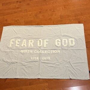 Fear of God Sixth Collection Gray Throw